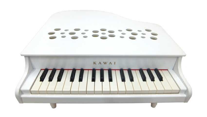 KAWAI ミニピアノ専用カバー付 小花＆音符柄(水色) カワイ ミニピアノ 