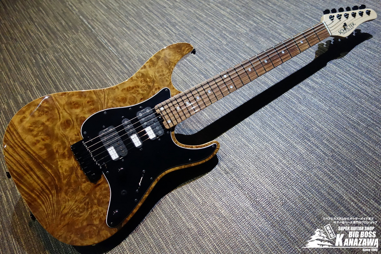 SCHECTER SD-2-24-VTR-AS-MW/NTL/PF【限定生産! 豪華仕様!】（新品 