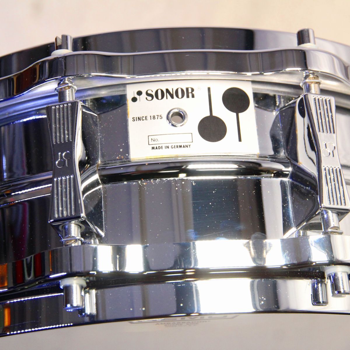 Sonor D-500 Phonic Ferromanganese 14×5 ソナー スネアドラム 純正