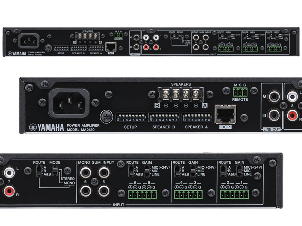 YAMAHA MA2120 ◇ 2ch パワーアンプ ( ハイ・ローインピーダンス兼用