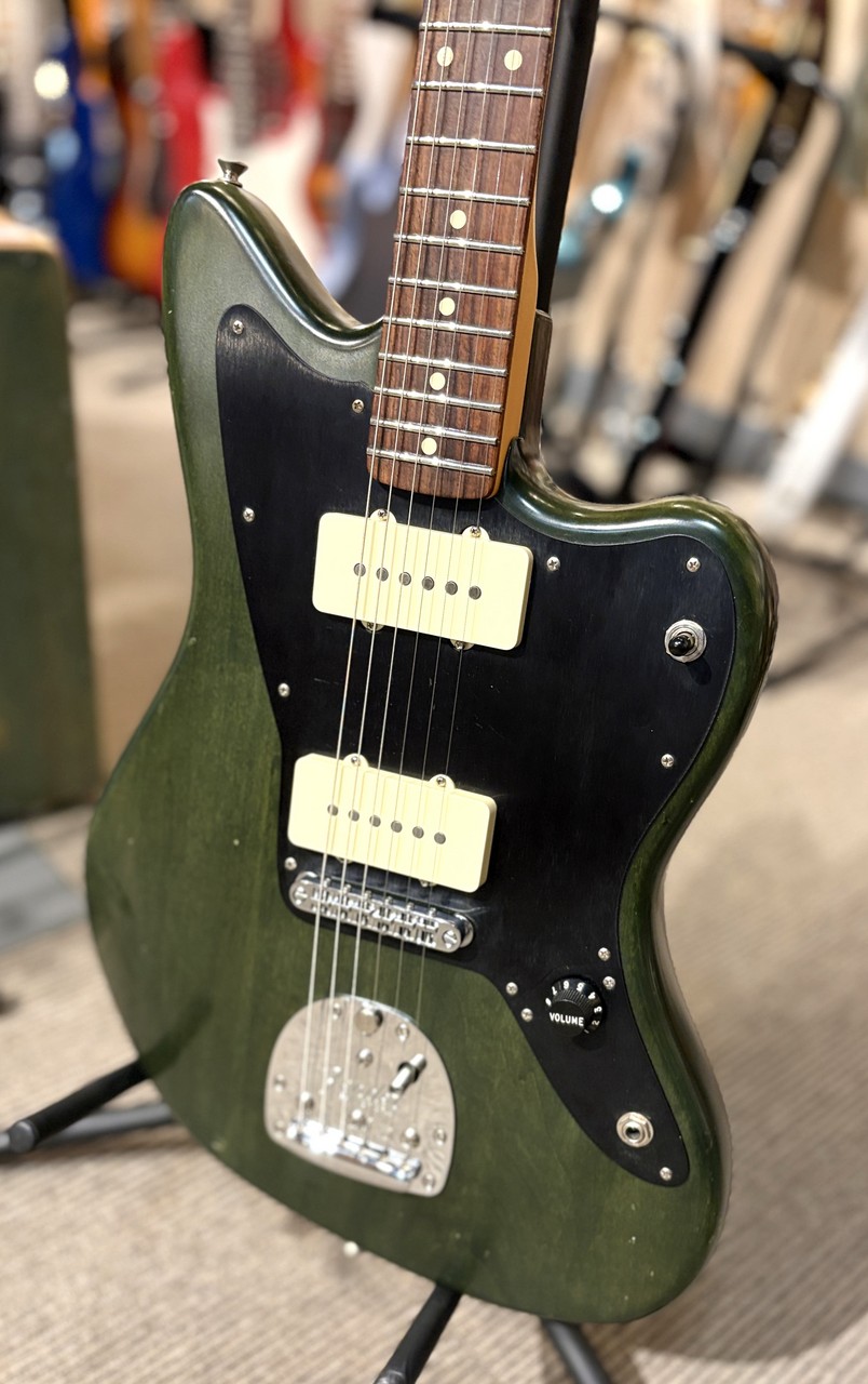 Fender Thurston Moore Jazzmaster Forest Green Transparent Sonic