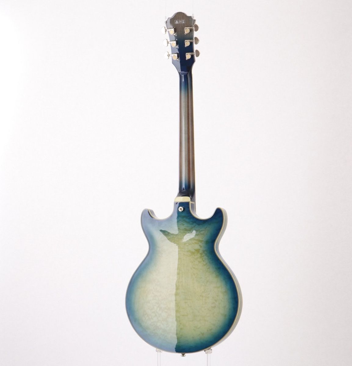 Ibanez AM93QM-JBB Jet Blue Burst Artcore Expressionist 2019年製