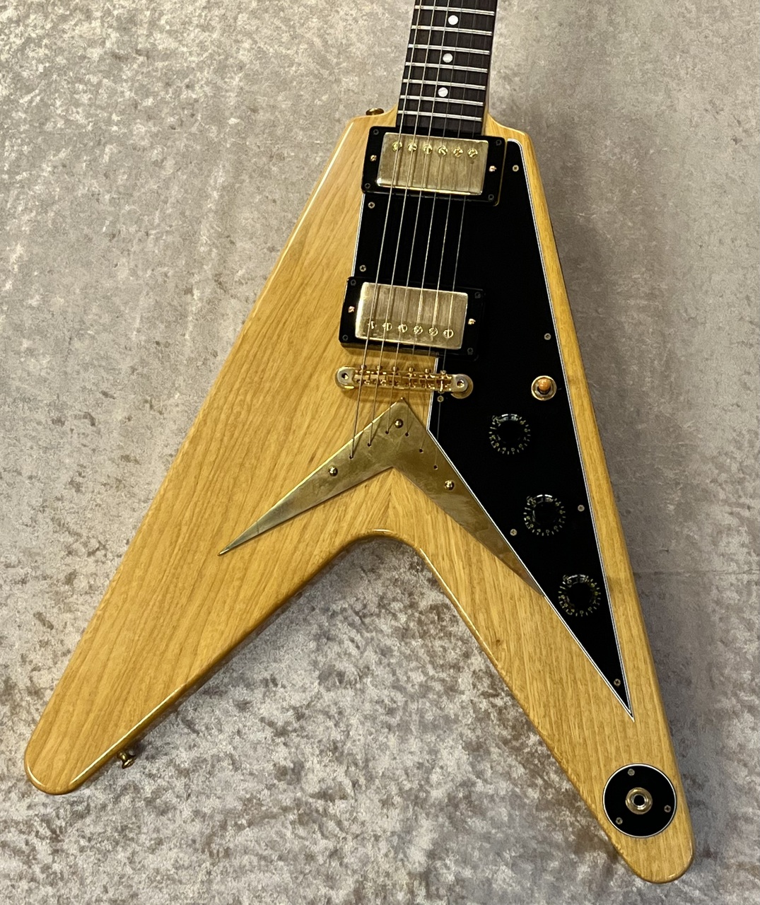 ギター Gibson Custom Shop Flying V Gibson Custom Shop 1958 Korina Flying V Reissue 