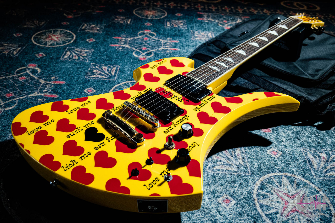 Burny MG-145S HY Yellow Heart (hide Signature Model)（中古