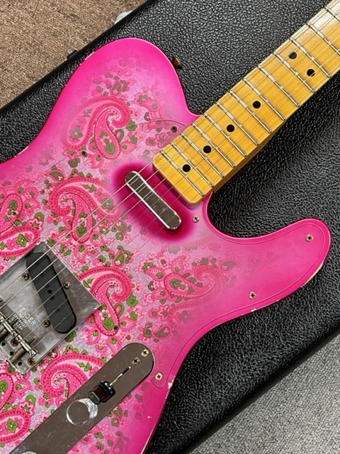 Fender Custom Shop 2021 LTD 1968 PINK PAISLEY TELECASTER RELIC 