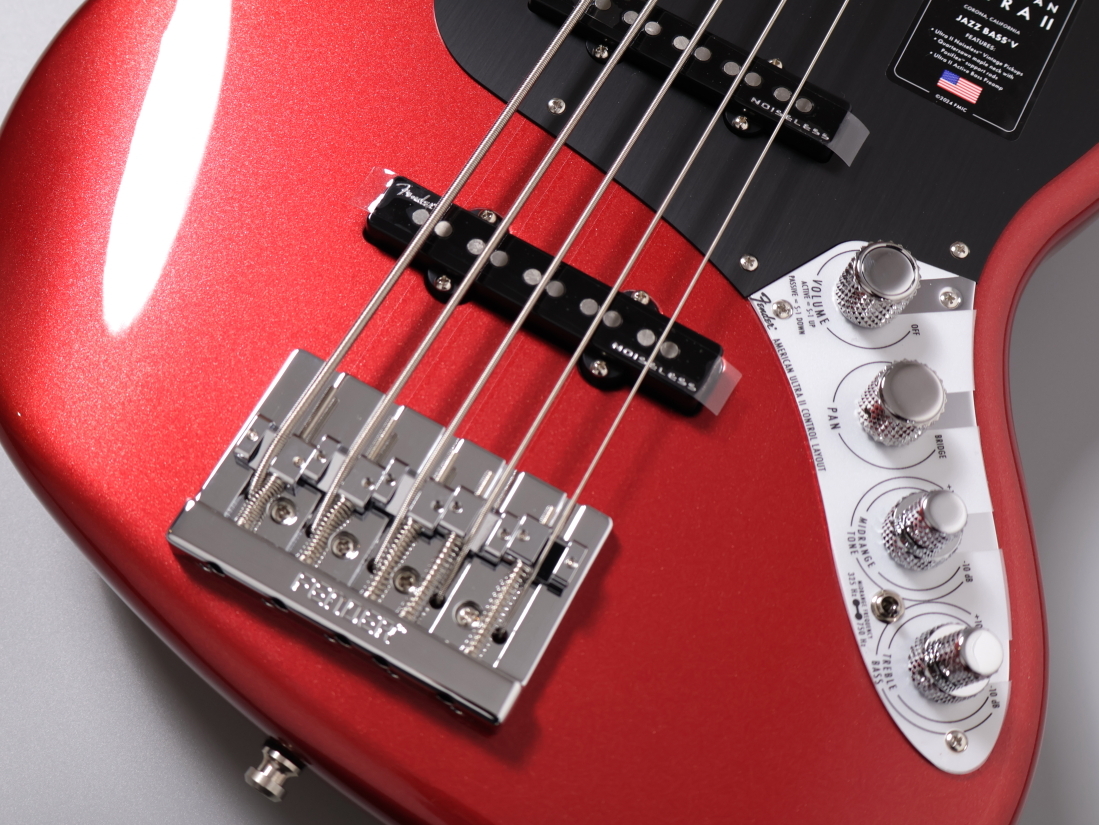 Fender American Ultra II Jazz Bass V / Sinister Red【5弦】【4.54kg