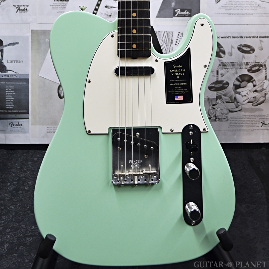 Fender American Vintage II 1963 Telecaster -Surf Green-【V2558398