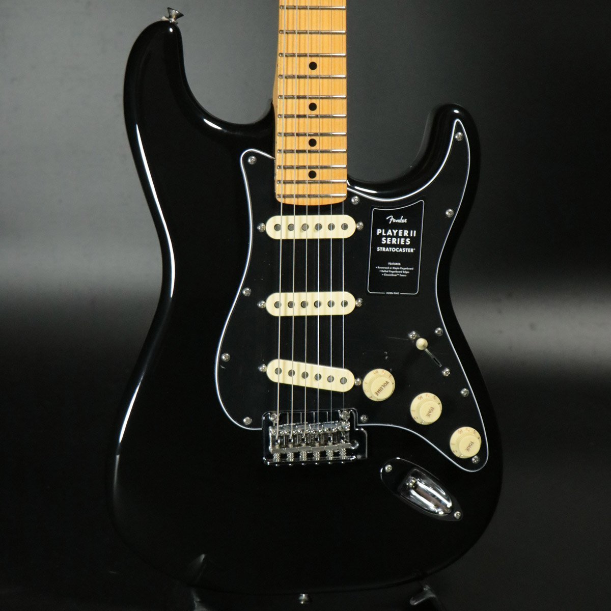 Fender Limited Player II Stratocaster Black Pickguard Maple