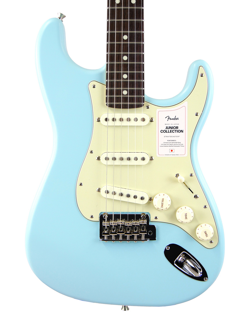 Fender Made in Japan Junior Collection Stratocaster (Satin Daphne