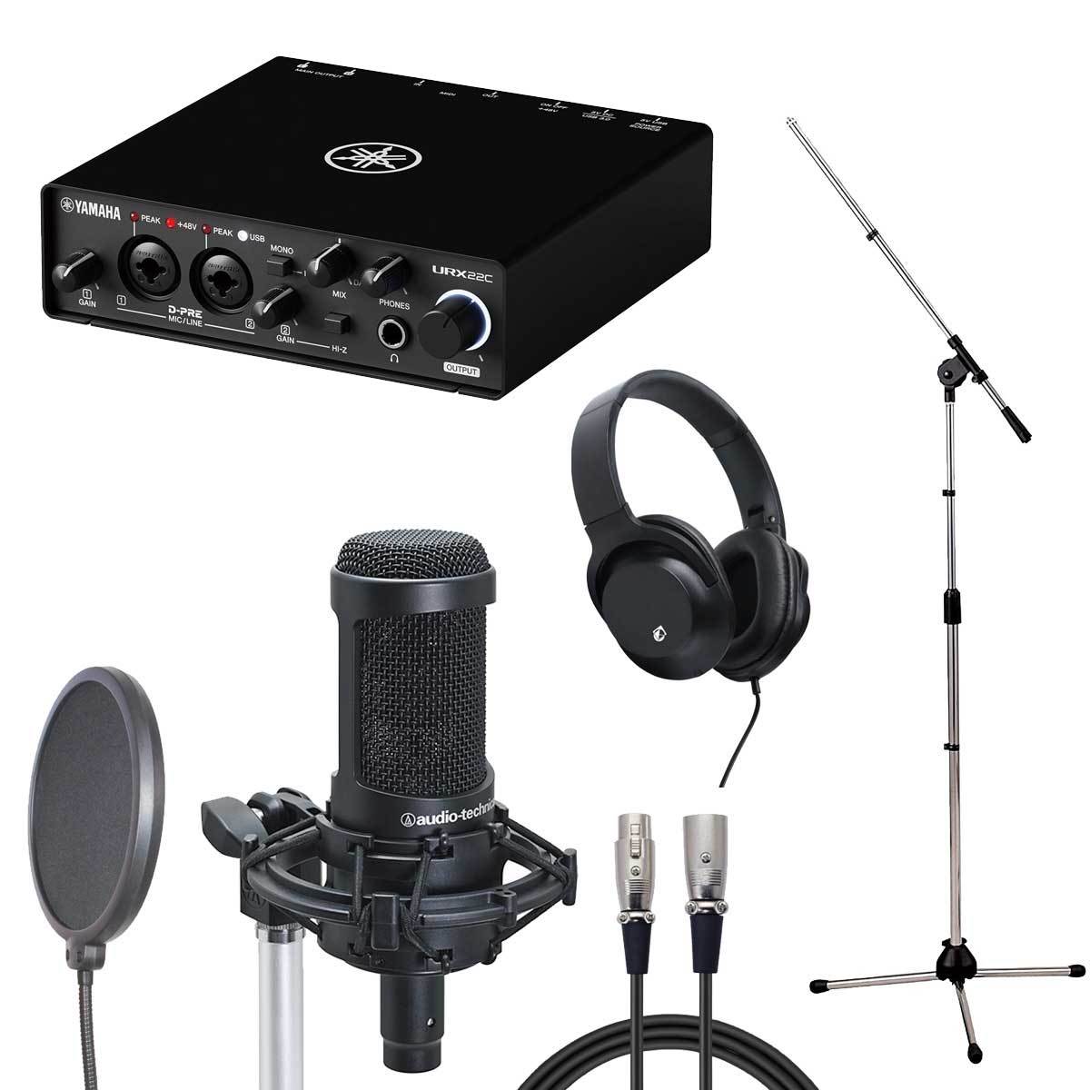 YAMAHA YAMAHA URX22C × audio-technica AT2050 【レコーディング