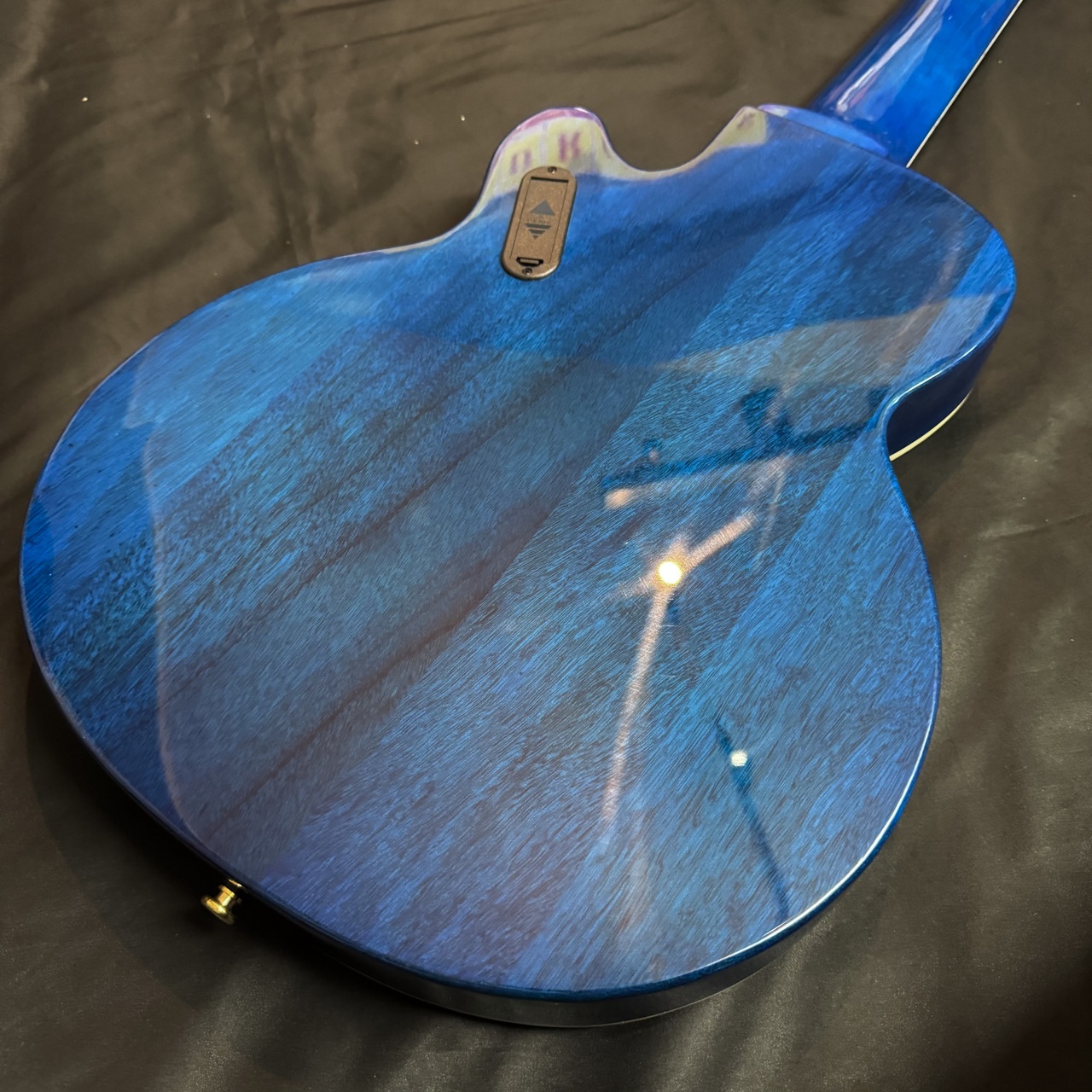 Katamalazoo 6-String Semi-acoustic Bass/Blue (6弦ベース アクティヴ