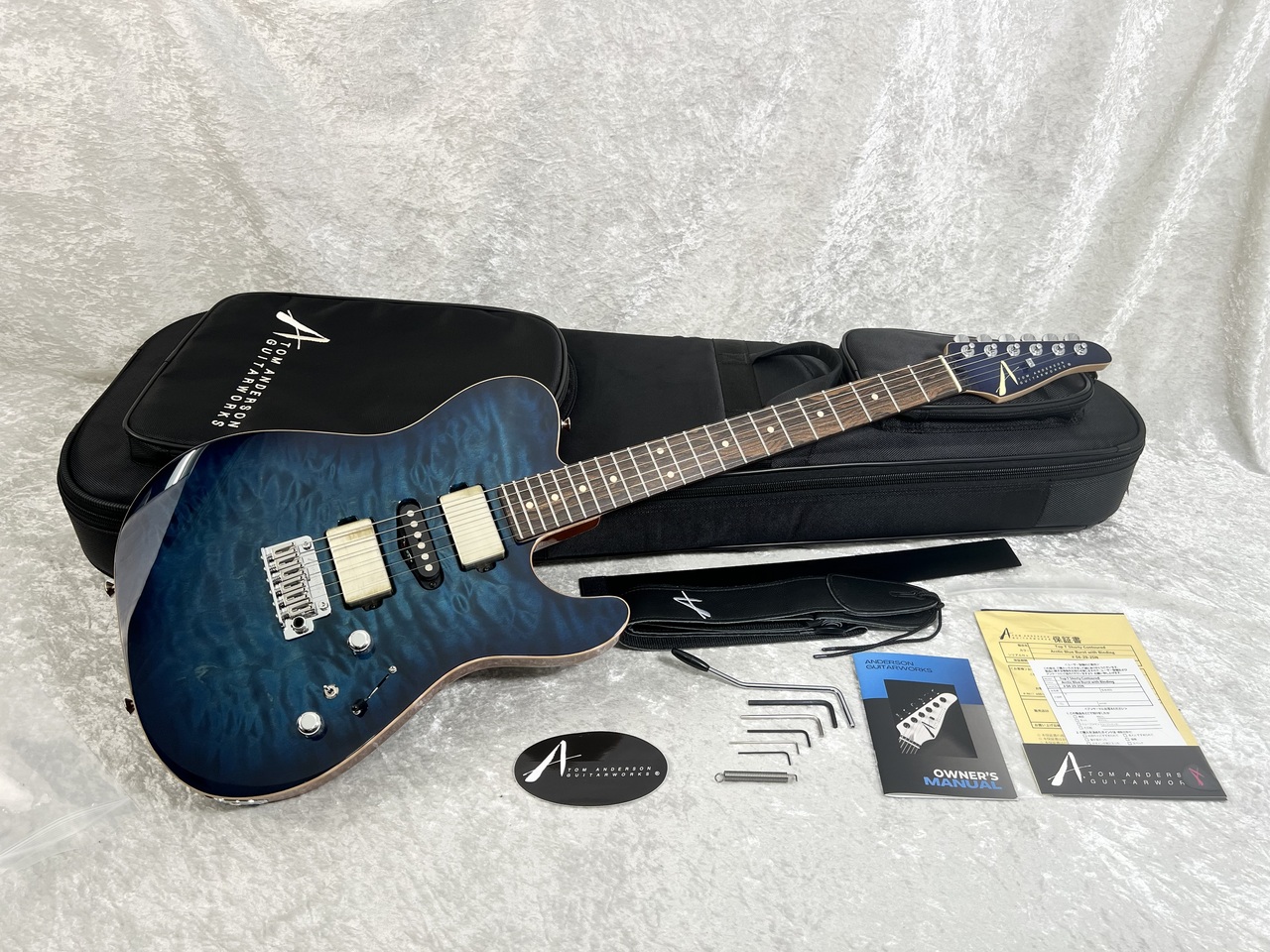 TOM ANDERSON Top T (Arctic Blue Burst with Binding)（新品/送料無料