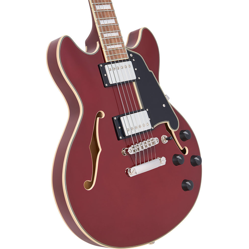 D'Angelico ディアンジェリコ Premier Mini DC Burnt Red エレキギター