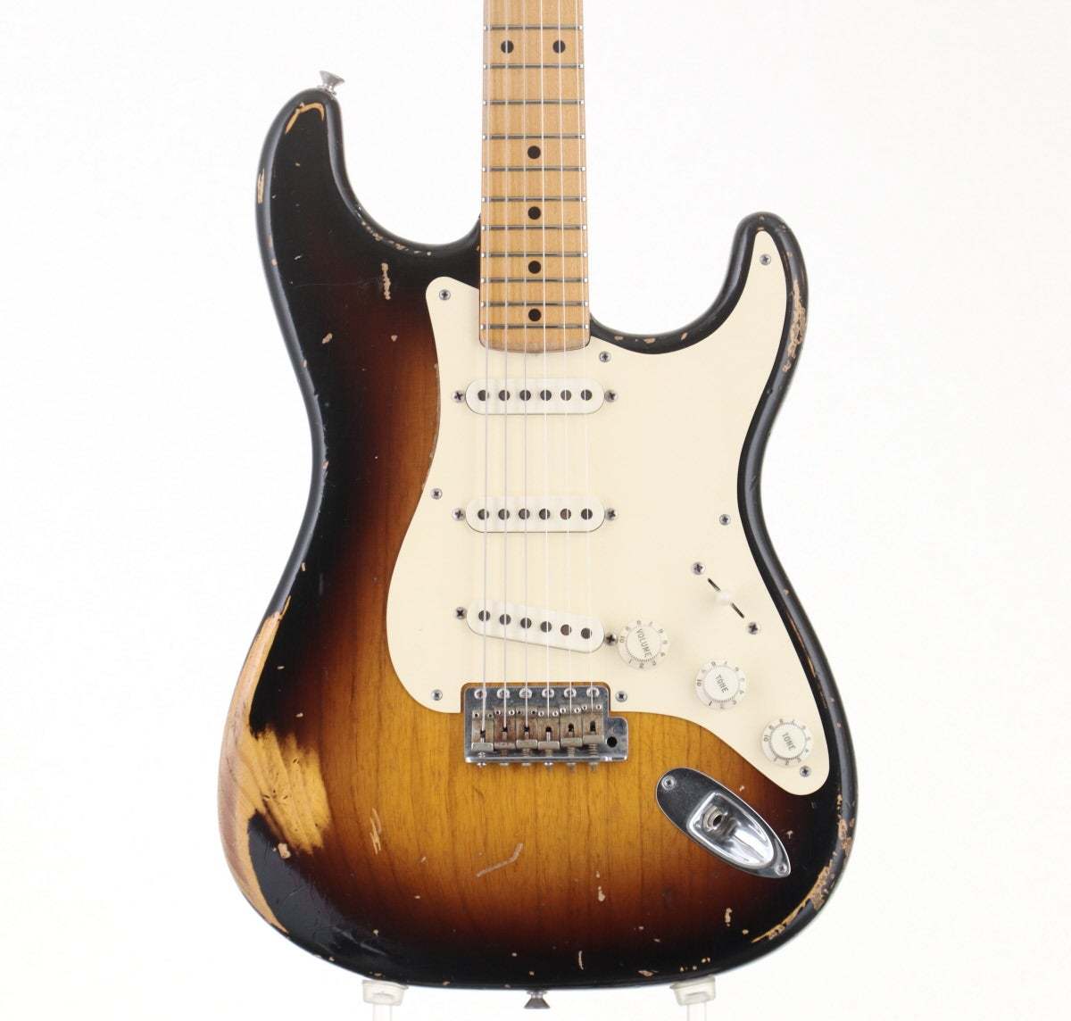 Fender Custom Shop Custom 1955 Stratocaster Relic 2-Color Sunburst
