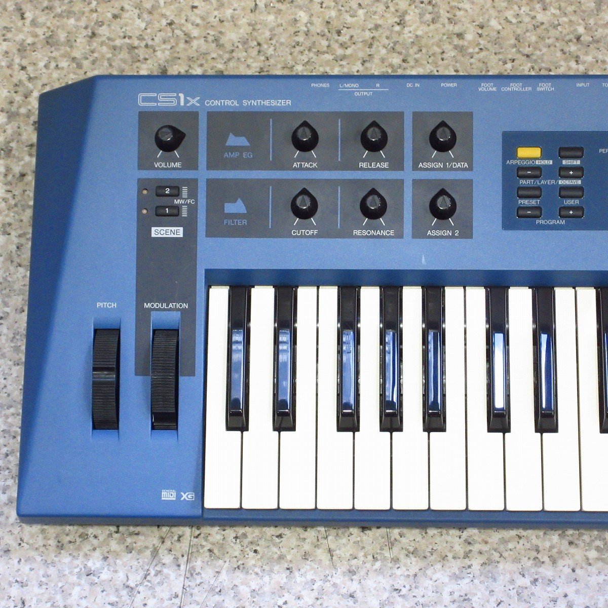 YAMAHA CS1X シンセサイザー キーボード 中古 YAMAHA CS1x 