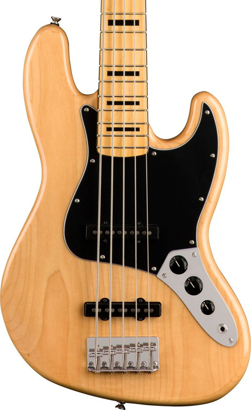 Squier by Fender Classic Vibe '70s Jazz Bass V (Natural) (5弦 
