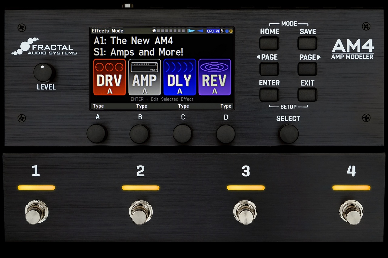 FRACTAL AUDIO SYSTEMS AM4 / AMP MODELER（新品）【楽器検索デジマート】