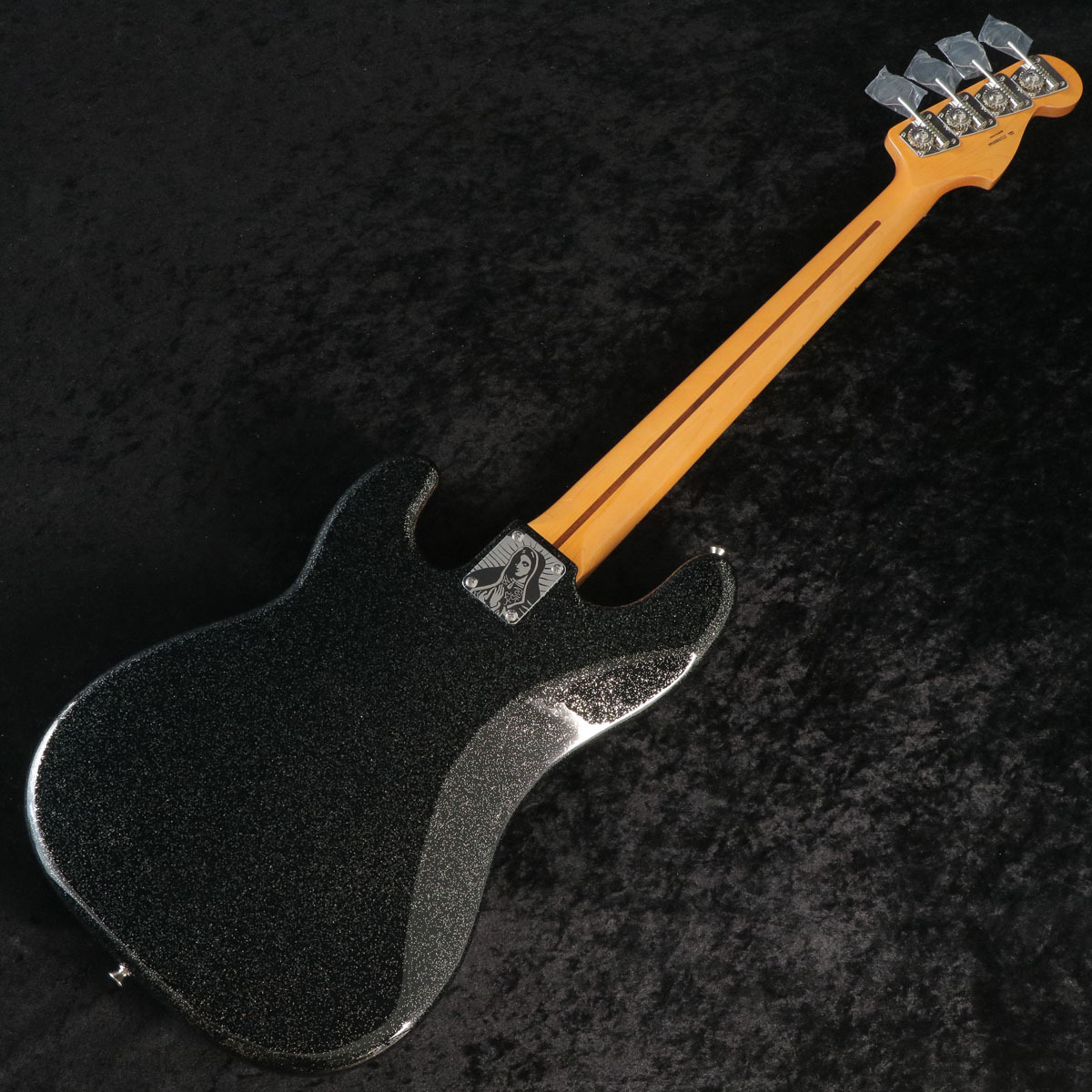 ベース FENDER ELECTRIC PRECISION BASS Fender J Precision Bass Maple Fingerboard Black Gold (重量:4.75kg