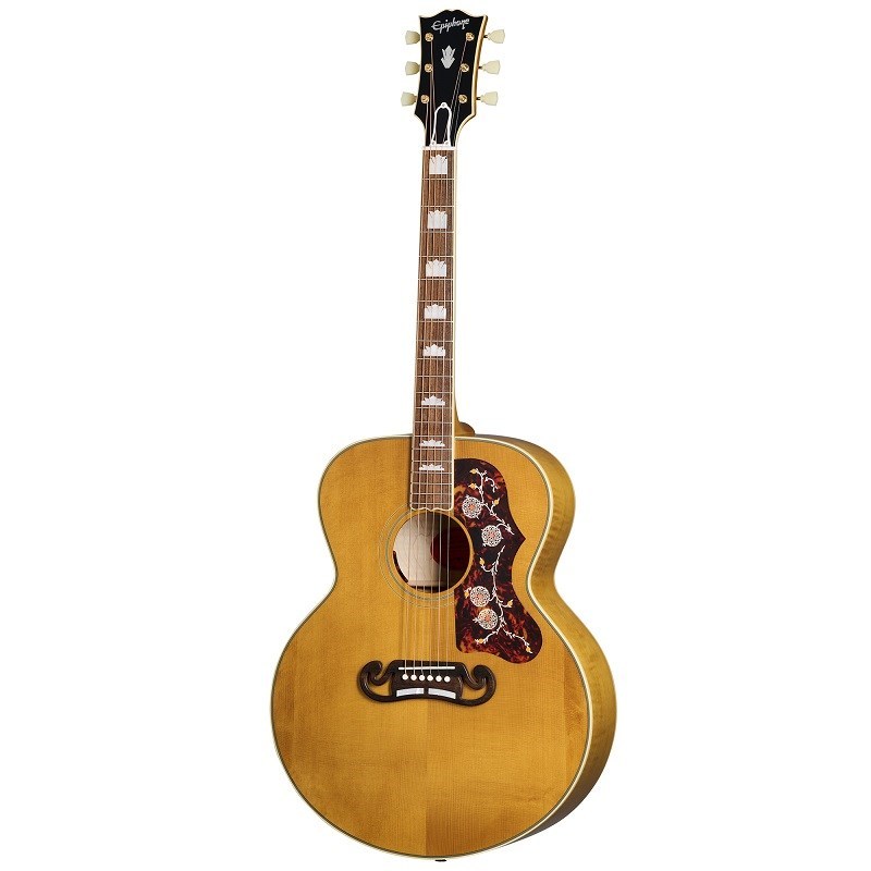 ⭐️ Epiphone EJ-200 gibson SJ-200の限定エピフォンモデル 生産終了特別モデル中古⭐️ - 楽器