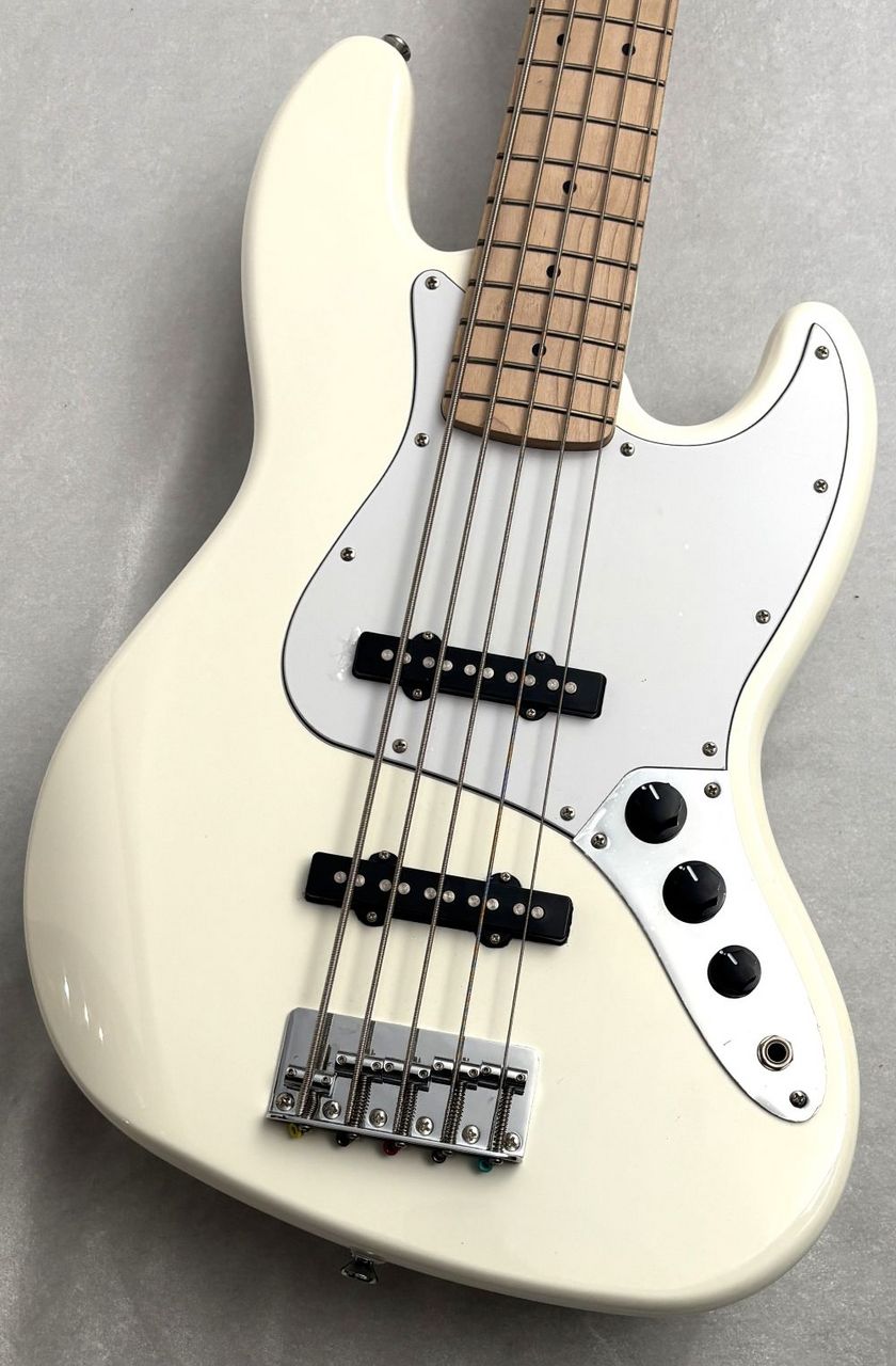 Squier by Fender Affinity Series Jazz Bass V -Olympic Whitel