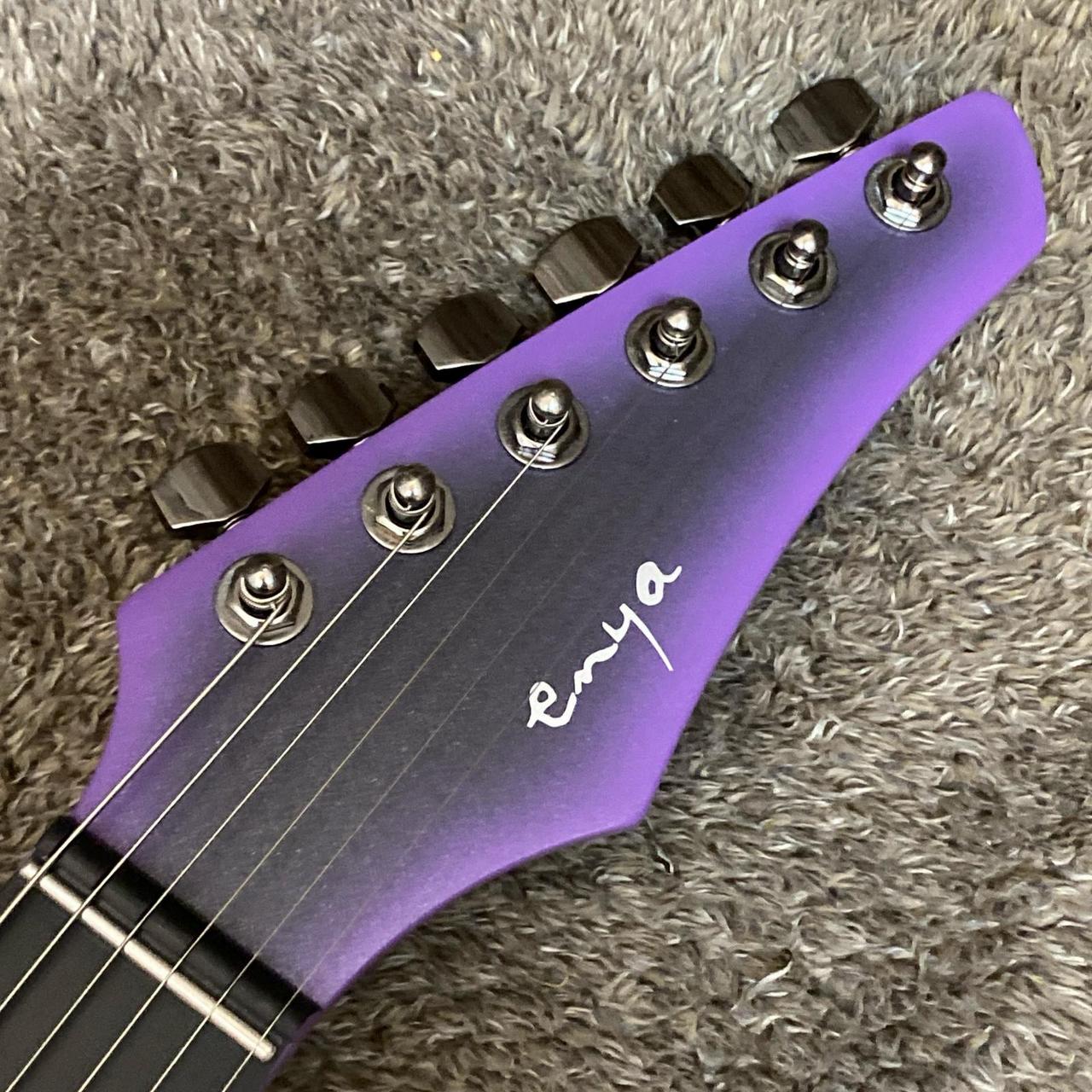【最終値下】Enya Inspire  Purple ENYA エンヤ Inspire スタンド付きセット 次世代アンプ内蔵エレキ