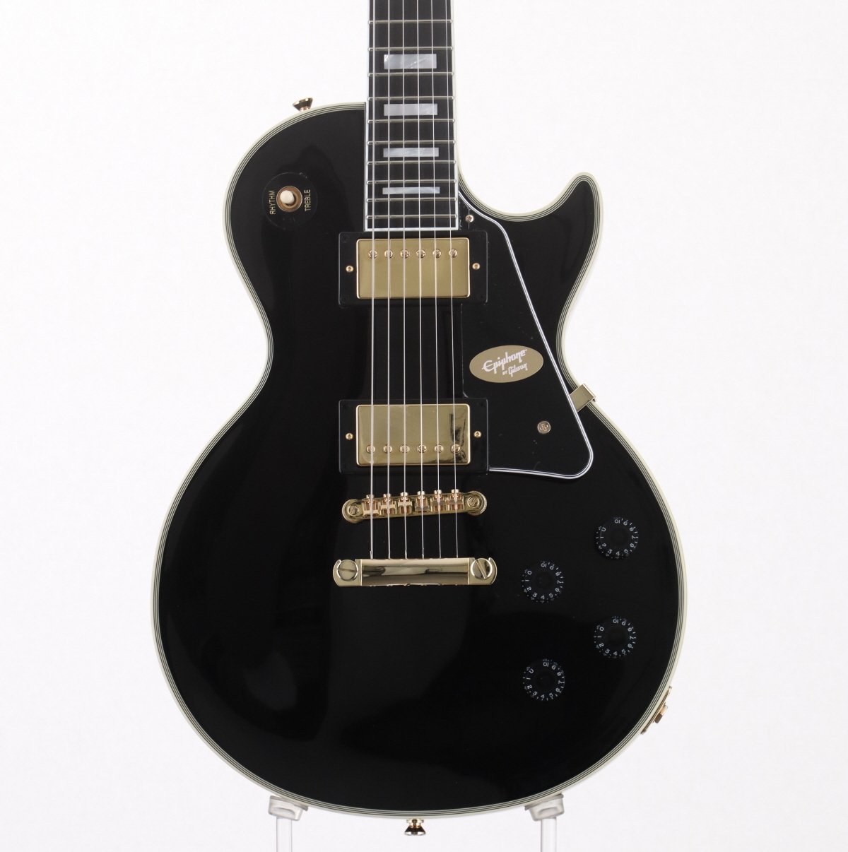 【美品、新品弦張替済】Epiphone レスポールカスタム 2024年製 美品、新品弦張替済】Epiphone レスポールカスタム 2024年製 新品弦