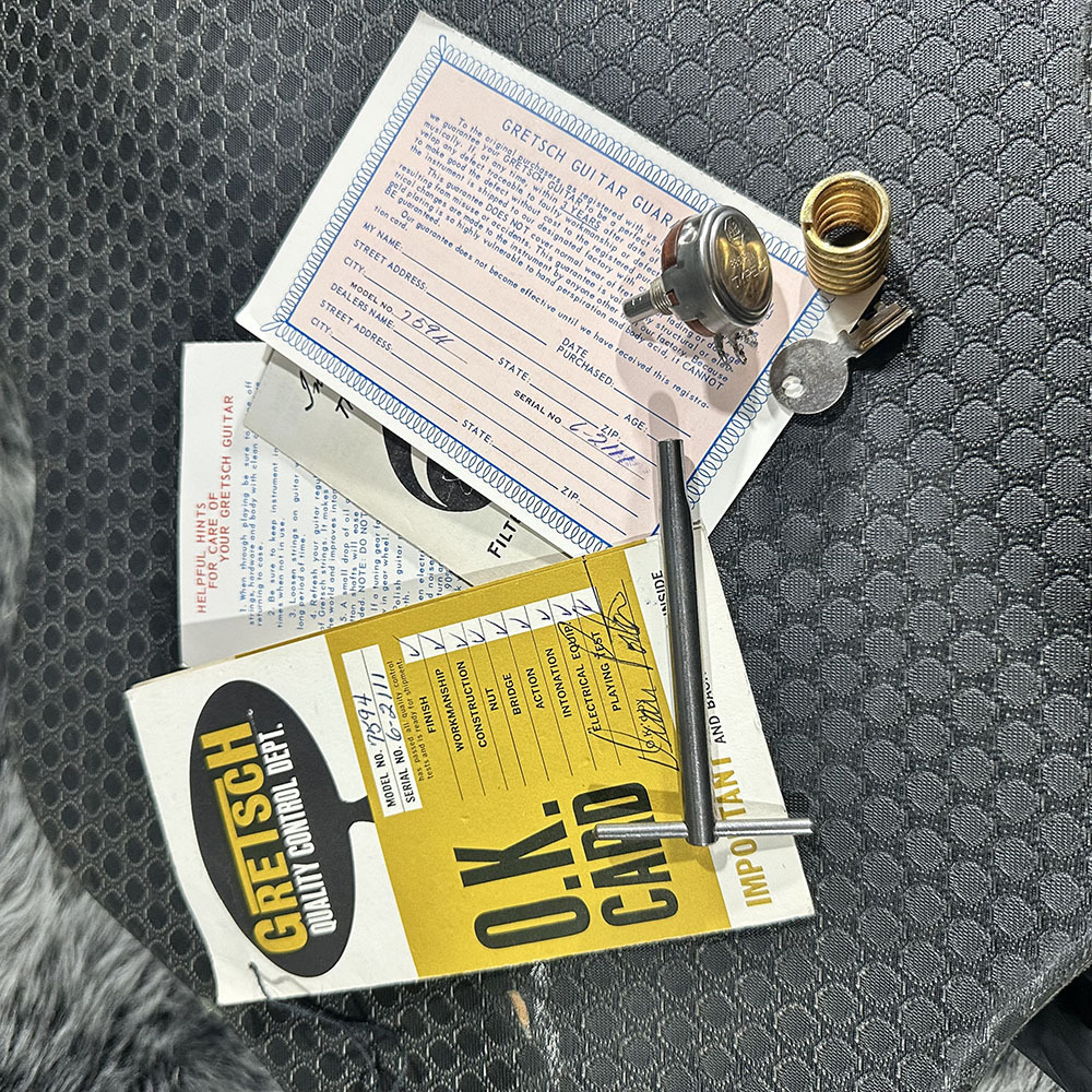 Gretsch #7594 White Falcon 1972年製（ビンテージ/送料無料