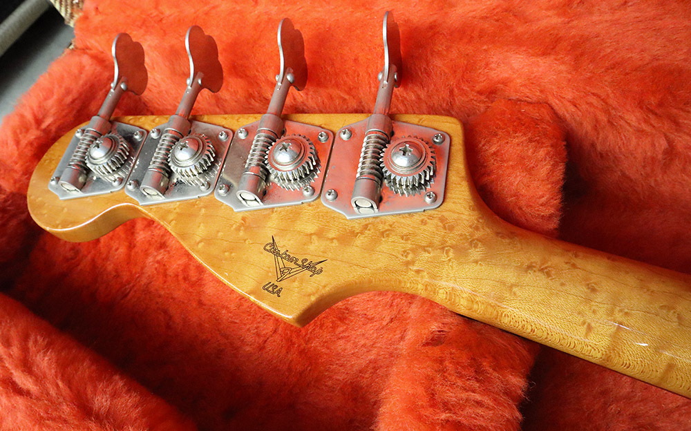 Fender Custom Shop 1962 Jazz Bass Fretless (SB/R)（中古）【楽器