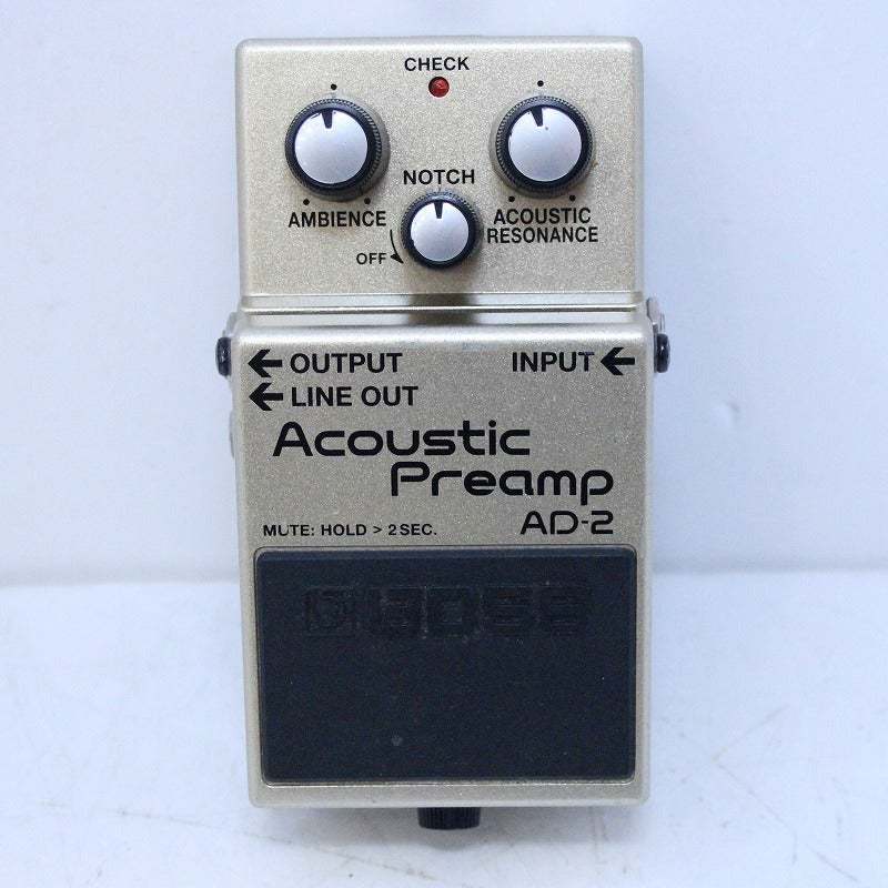 BOSS AD-2 Acoustic Preamp 【心斎橋店】（中古）【楽器検索デジマート】