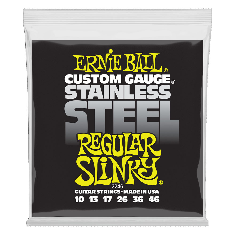 ERNIE BALL アーニーボール 2246 Regular Slinky Stainless Steel