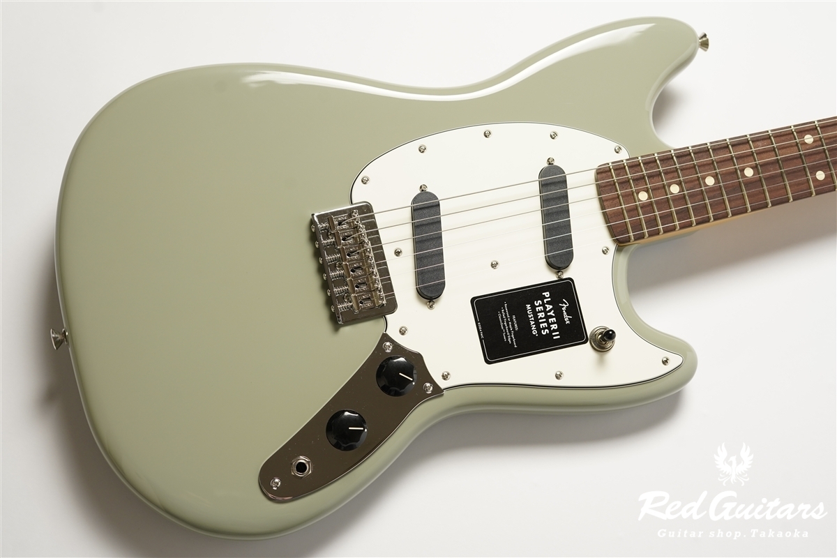 ギター Fender Player2 Mustang Fender Player II Mustang - Cactus Gray（新品/送料無料）【楽器検索