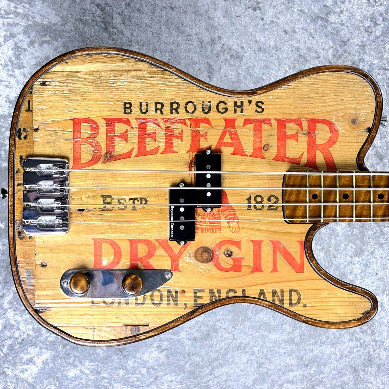 西ドイツ製ヴィンテージベース Walla Walla Guitar Company Dry Gin 31ʺ - Maverick Bass Vintage