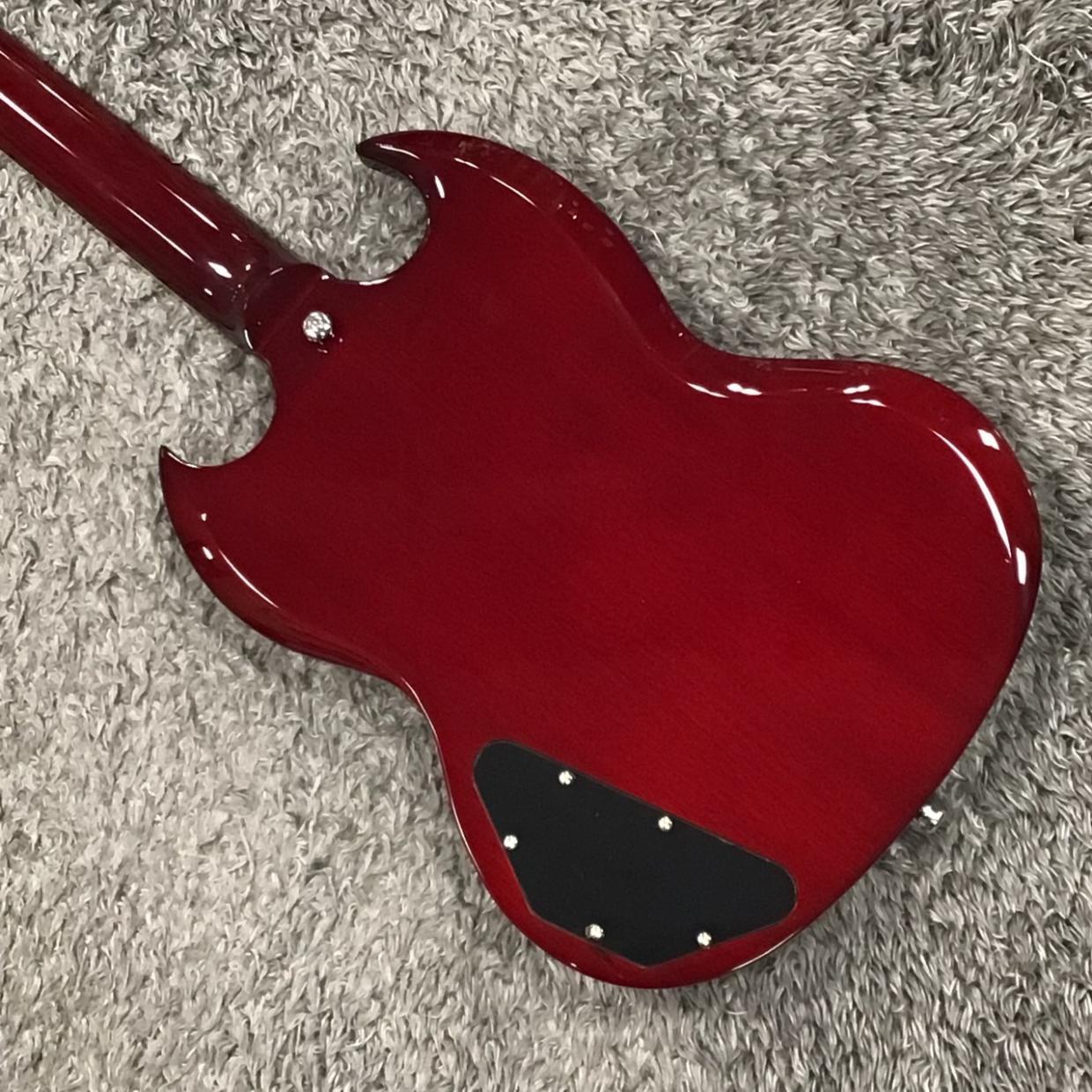 GrassRoots SG ギター レッド｜スタンド・ケース付き GrassRoots G-SG-STD CH (Cherry)（新品/送料無料）【楽器検索デジマート】