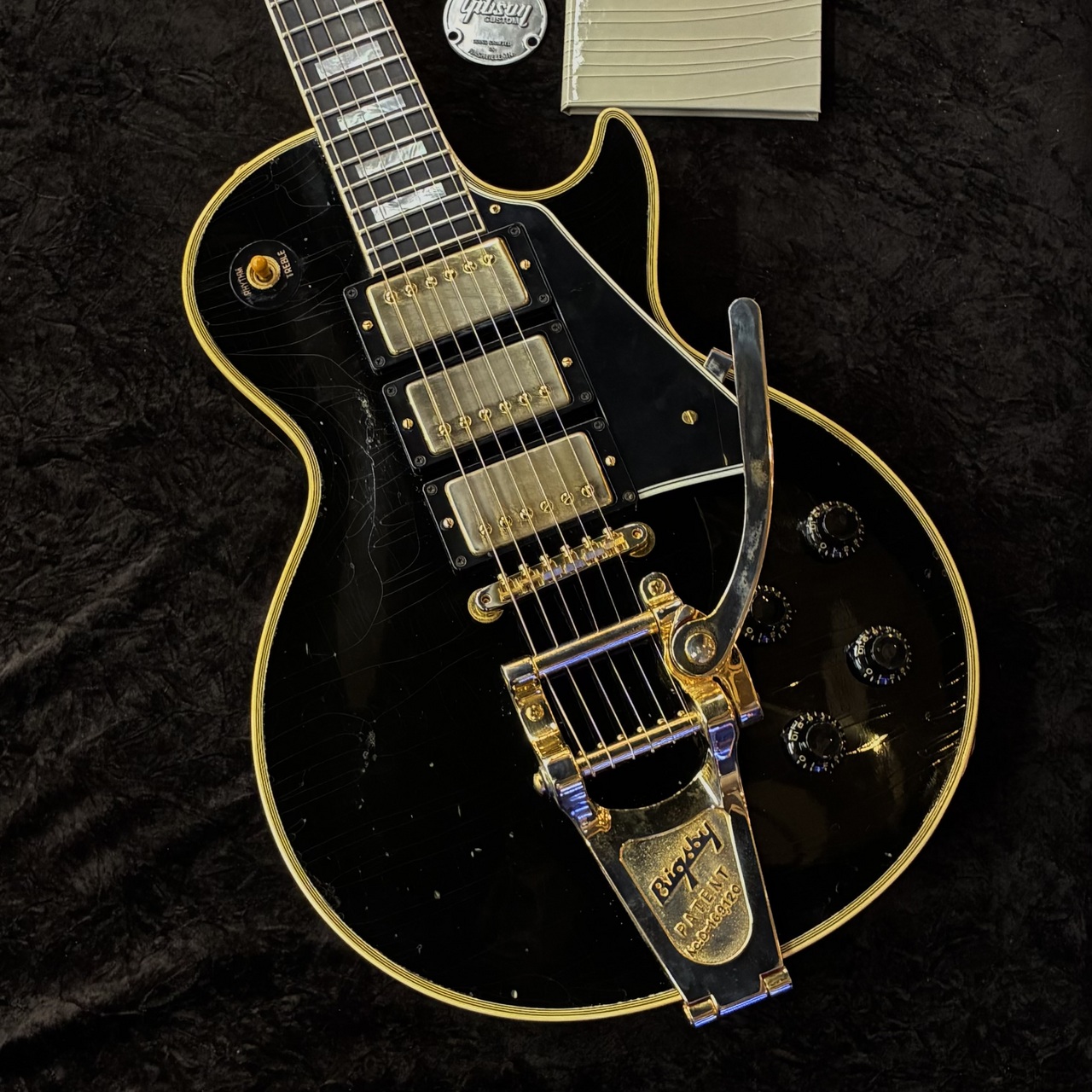 Gibson Custom Shop Murphy Lab 1957 Les Paul Custom 3-Pickup w