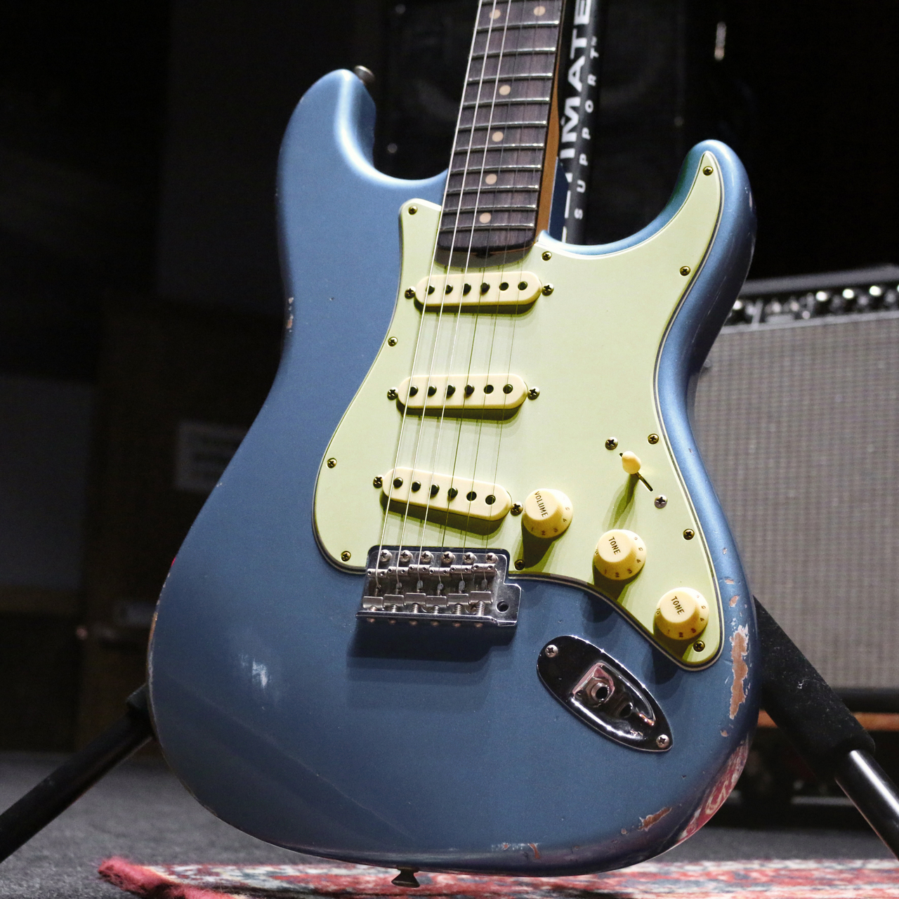 Fender Custom Shop 1962 STRATOCASTER RELIC AGED LAKE PLACID BLUE