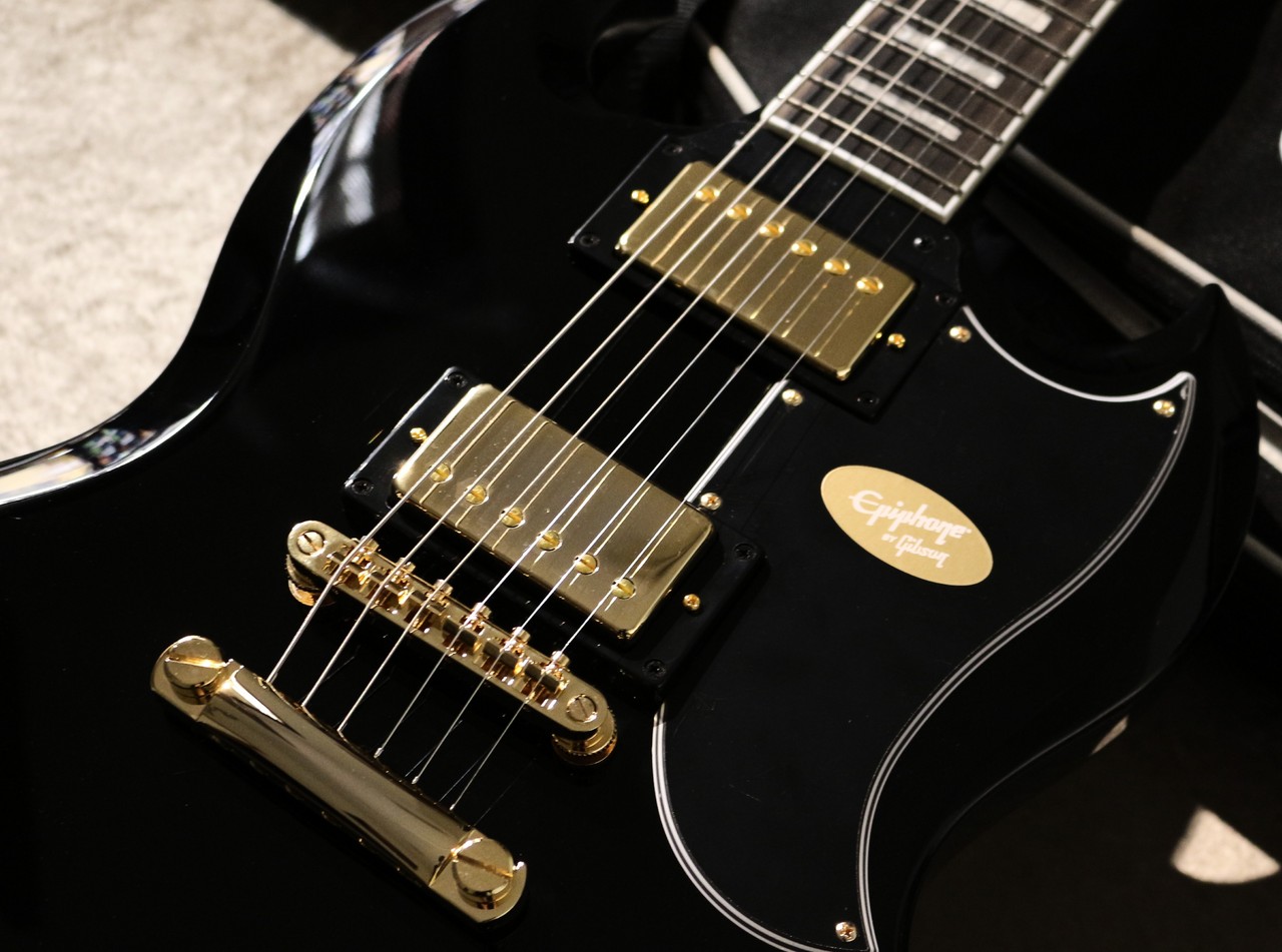 Epiphone SG Custom ~Ebony~ #24101529658【3.19kg】【エボニー