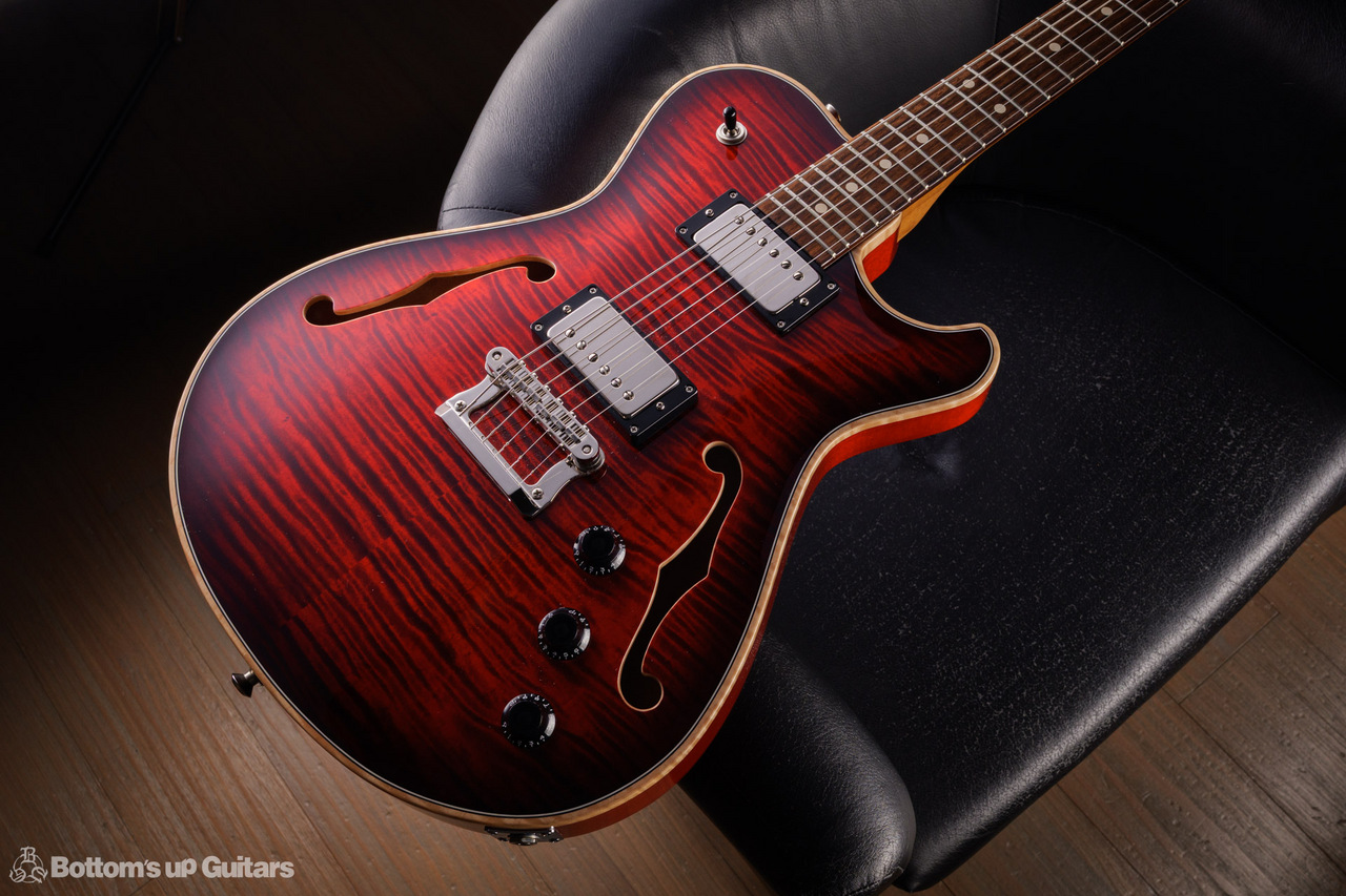 Solar Guitars AB1.6FRCAR Candy Apple Red Metallic Electric