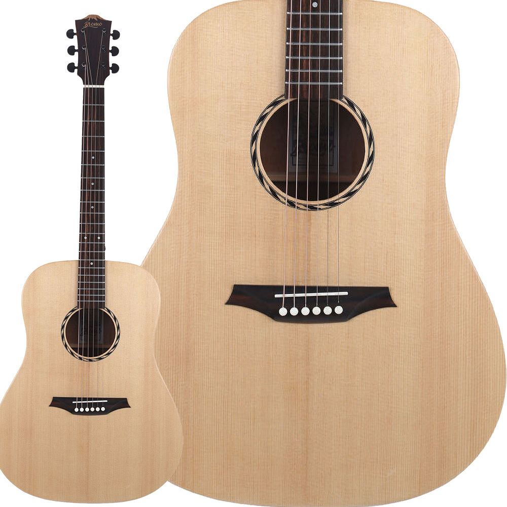 Bromo BAT1N アコースティックギター トップ単板（新品/送料無料