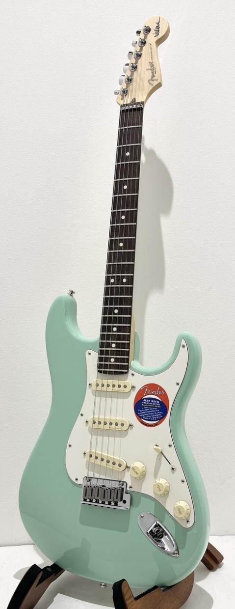 Fender Jeff Beck Stratocaster, Rosewood Fingerboard / Surf Green