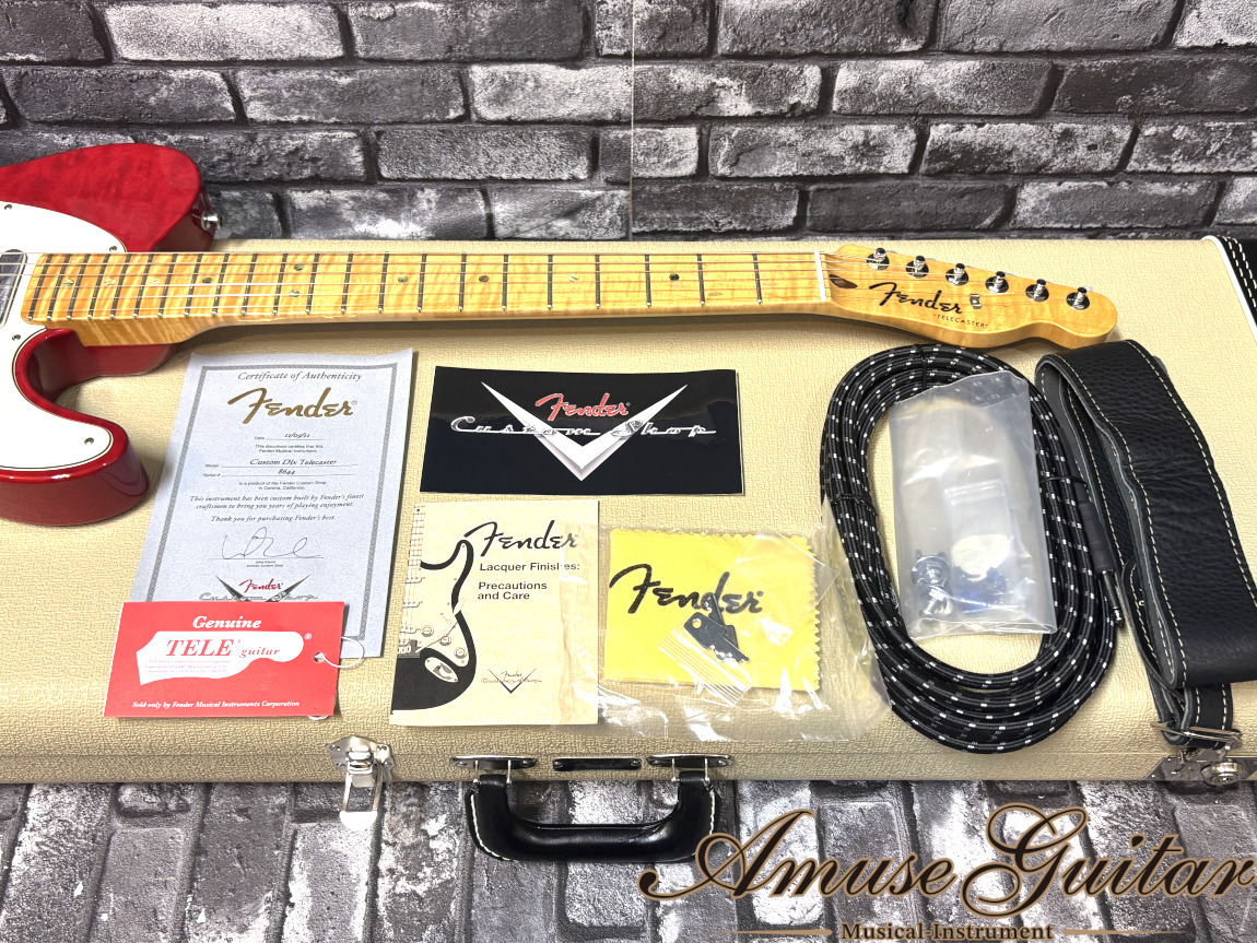 Fender Custom Shop Custom Deluxe Telecaster # Candy Red【2012