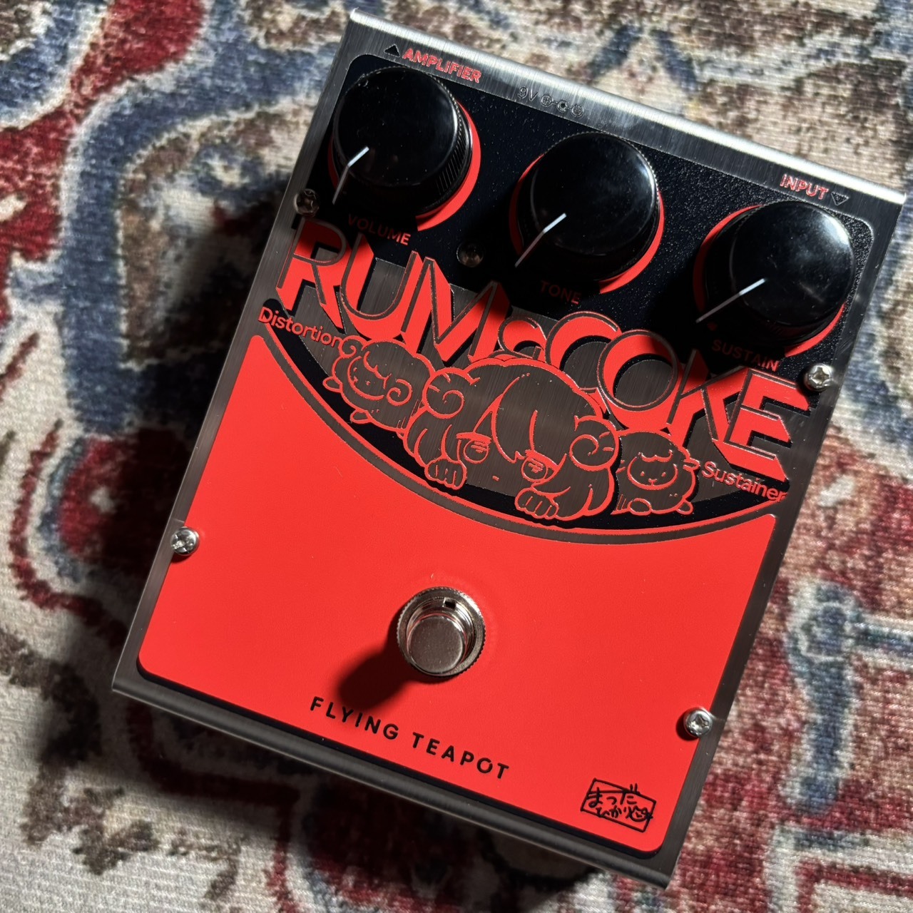 flying teapot Rum and Coke RED コンパクトエフェクター／マフ系