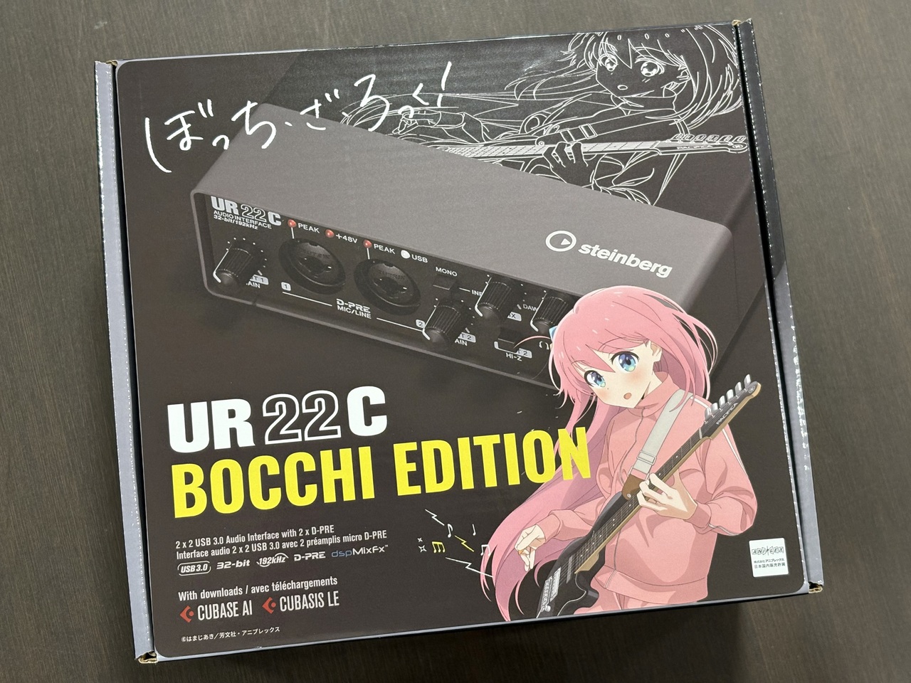 Steinberg 【ライセンス未登録】 UR22C BTR -BOCCHI EDITION-｜開封
