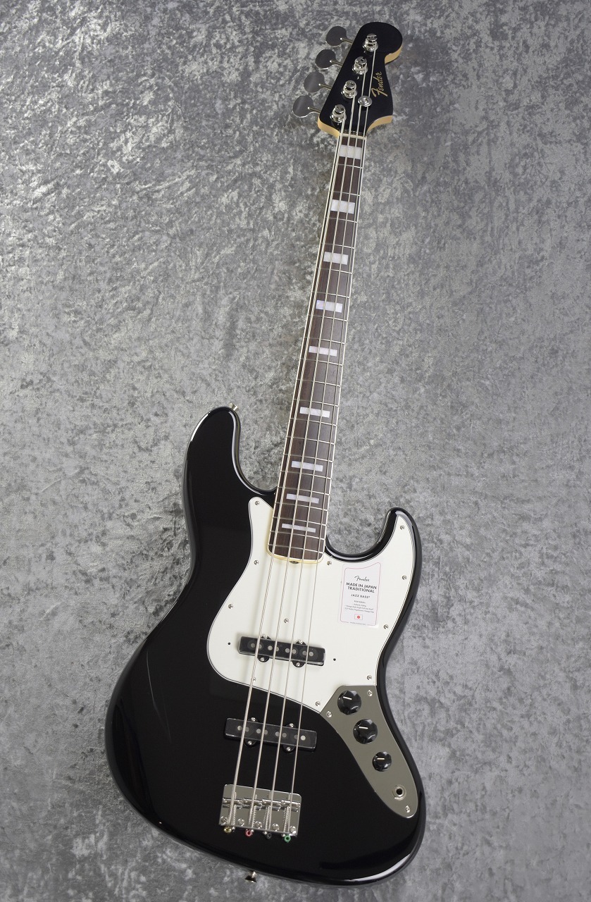 Fender MIJ Traditional Late 60s Jazz Bass - Black