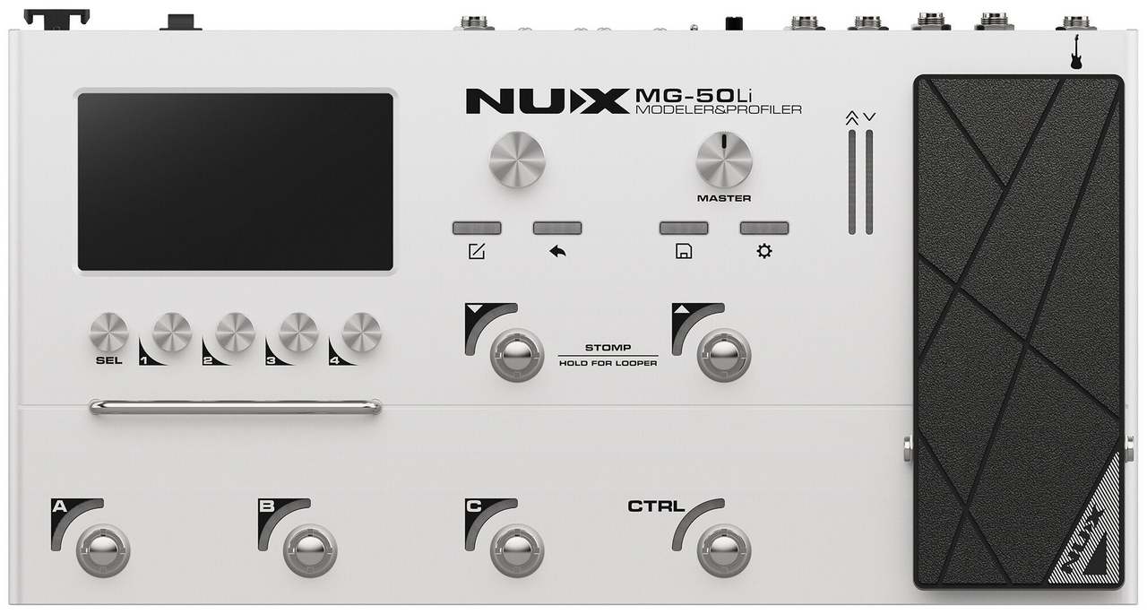 nu-x MG-50Li Modeler & Profiler Cloud White NU-X ニューエックス