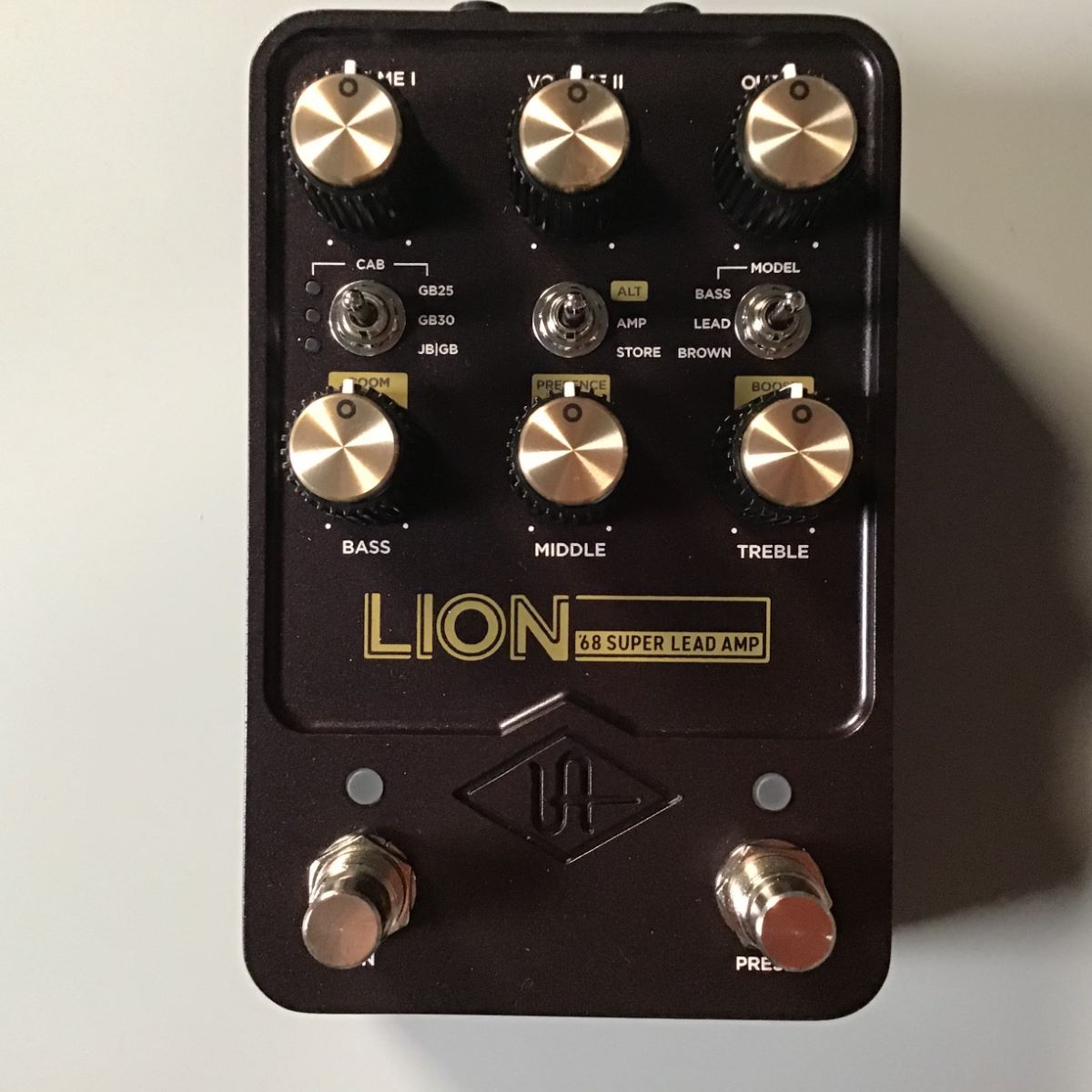 Universal Audio UAFX Lion '68 Super Lead Amp コンパクト 