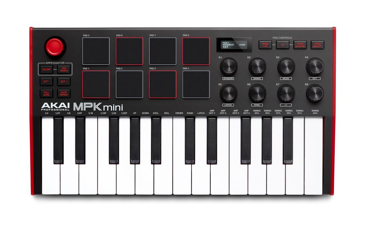 AKAI MPK25 美品 動作確認済み MIDIキーボード 【公式通販】