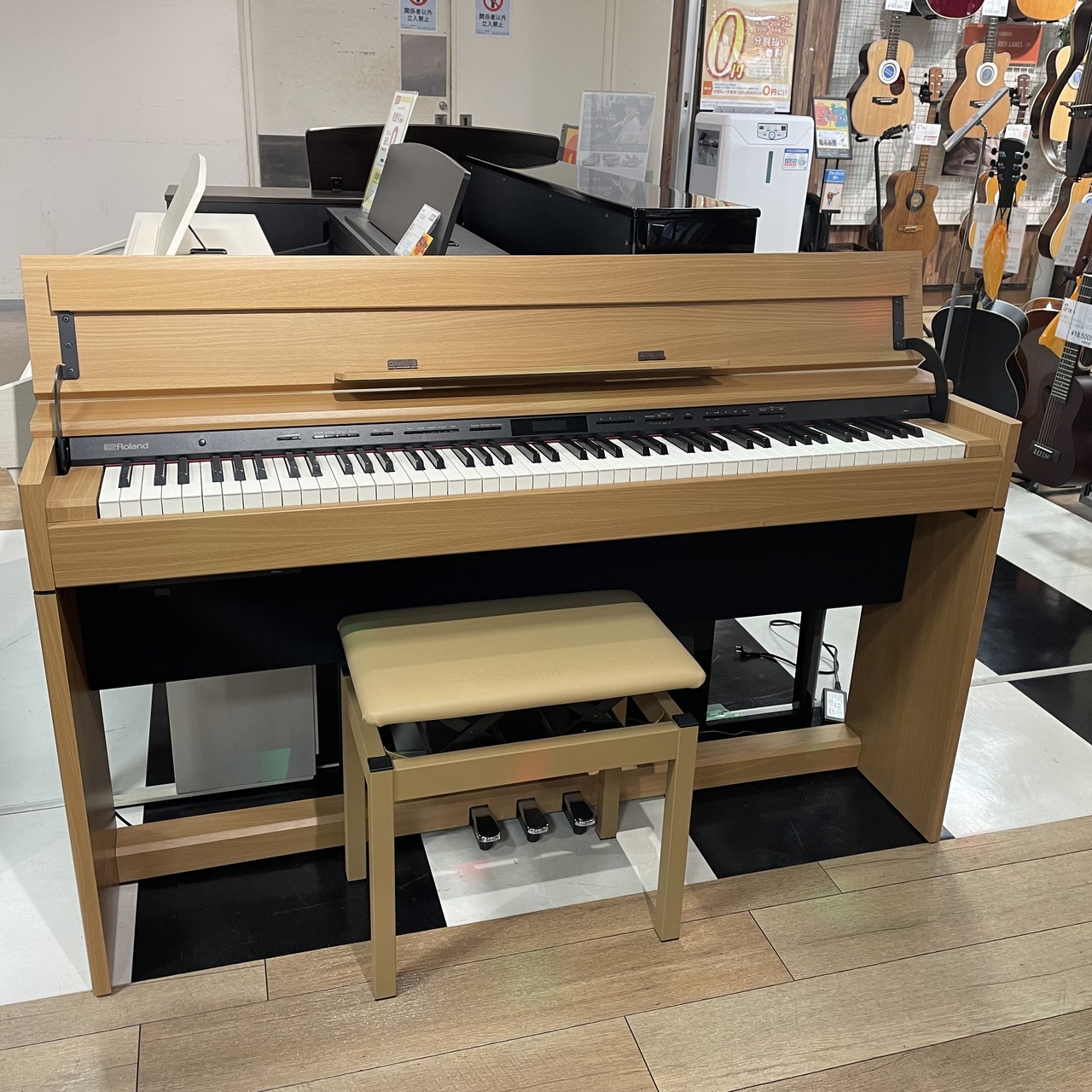 電子ピアノ ローランド HP603-CRS ※送料無料(一部地域) - 鍵盤楽器、ピアノ