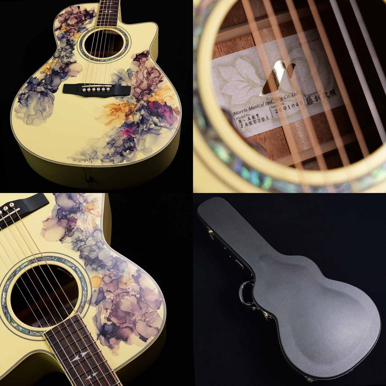 Morris R-ART 鵲瑞 JAKUZUI エレアコギター 【中古】（中古/送料無料