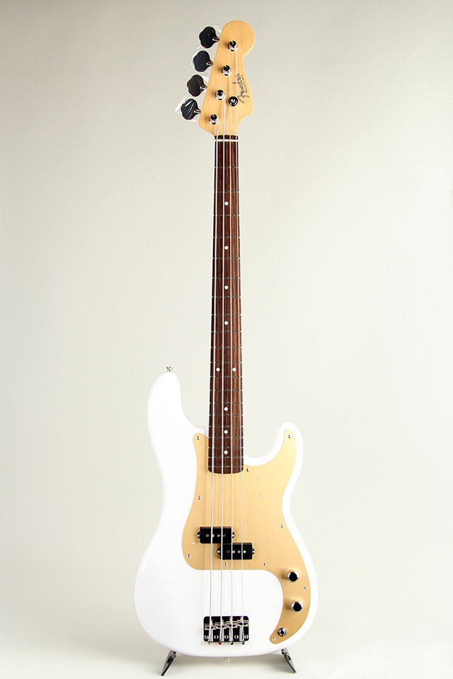 Fender Made in Japan Traditional 50s Precision Bass RW White
