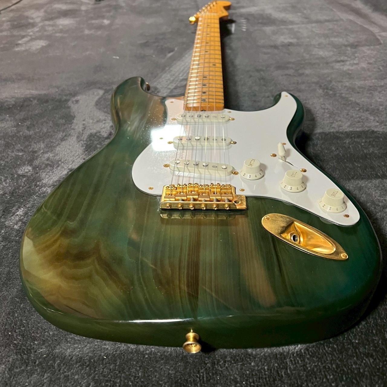 Fender Japan ST57G-65 See-Through Green Oシリアル 93-94年製 【3.6